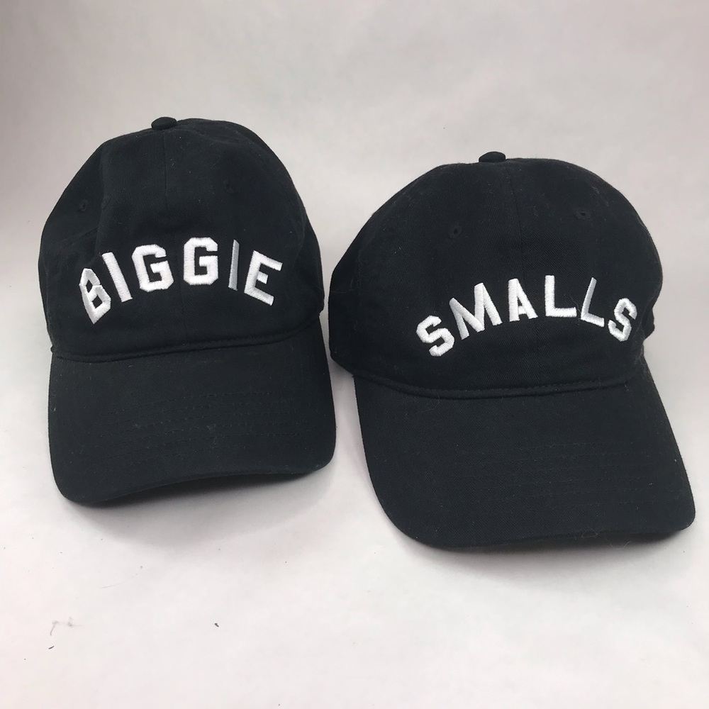 Biggie Smalls Mad Engine Adjustable Black Baseball Hats Dad Father Son Child